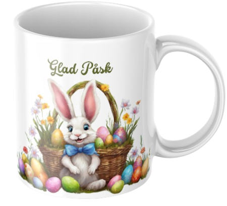 Påskhare mugg