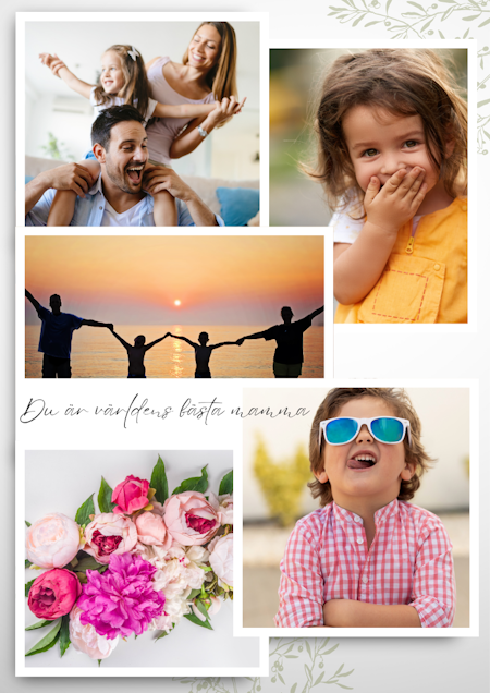 Mors dag poster - Egen bilder