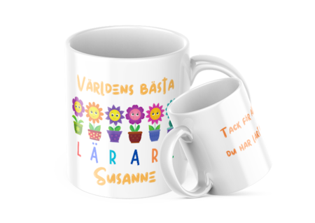 Personlig Lärarmugg - Frökenpresent