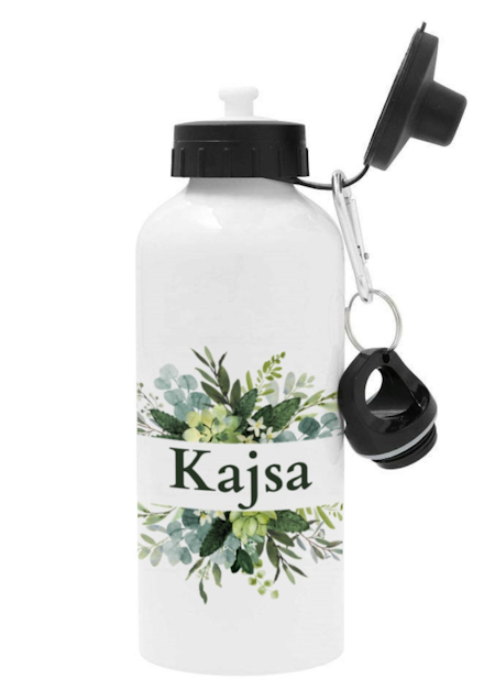 Personlig vattenflaska med namn för män