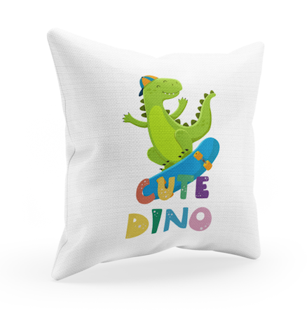 Dinosaurie - Personlig kuddfodral - Örngott