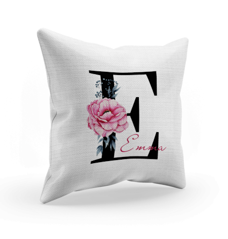 Personligt kuddfodral – Blommig
