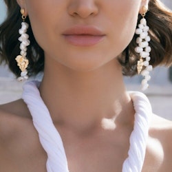 Luisa Earrings / Pearl