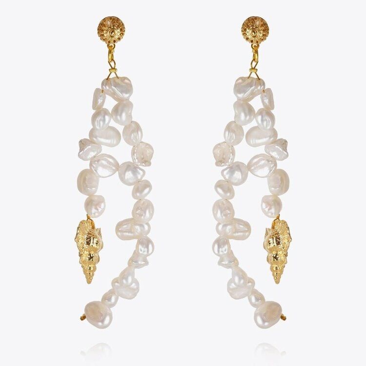 Luisa Earrings / Pearl