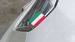Italien Flagga, gummi   ( 4 pack )