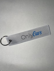Nyckelring - OnlyCars ( vit )