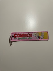 Nyckelring courage the cowardly dog