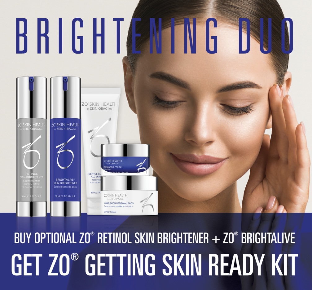 0,5 % Retinol Skin Brightener + ZO Brightalive ( Få GSR-Kit)