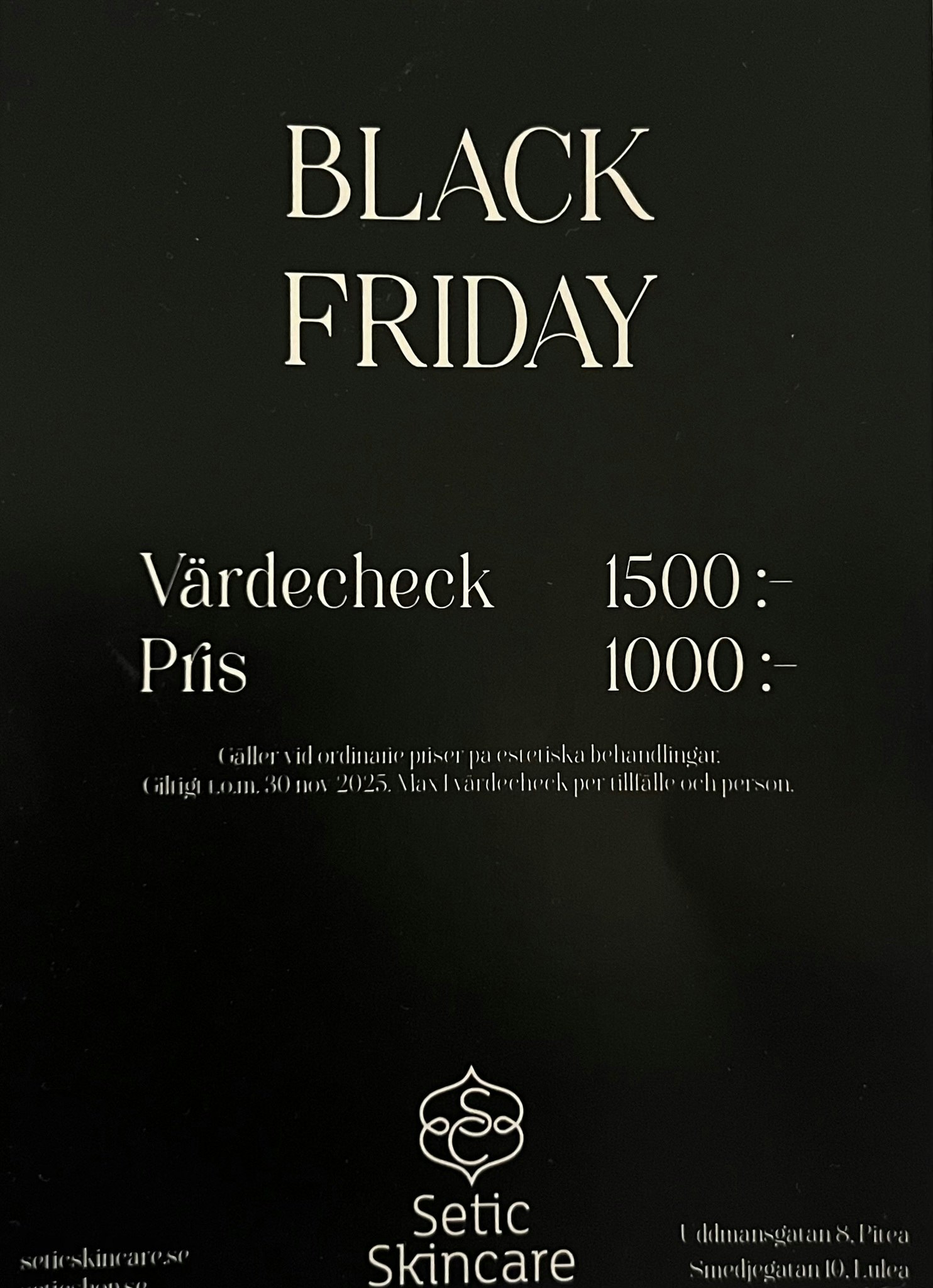 Black Friday -Värdecheck