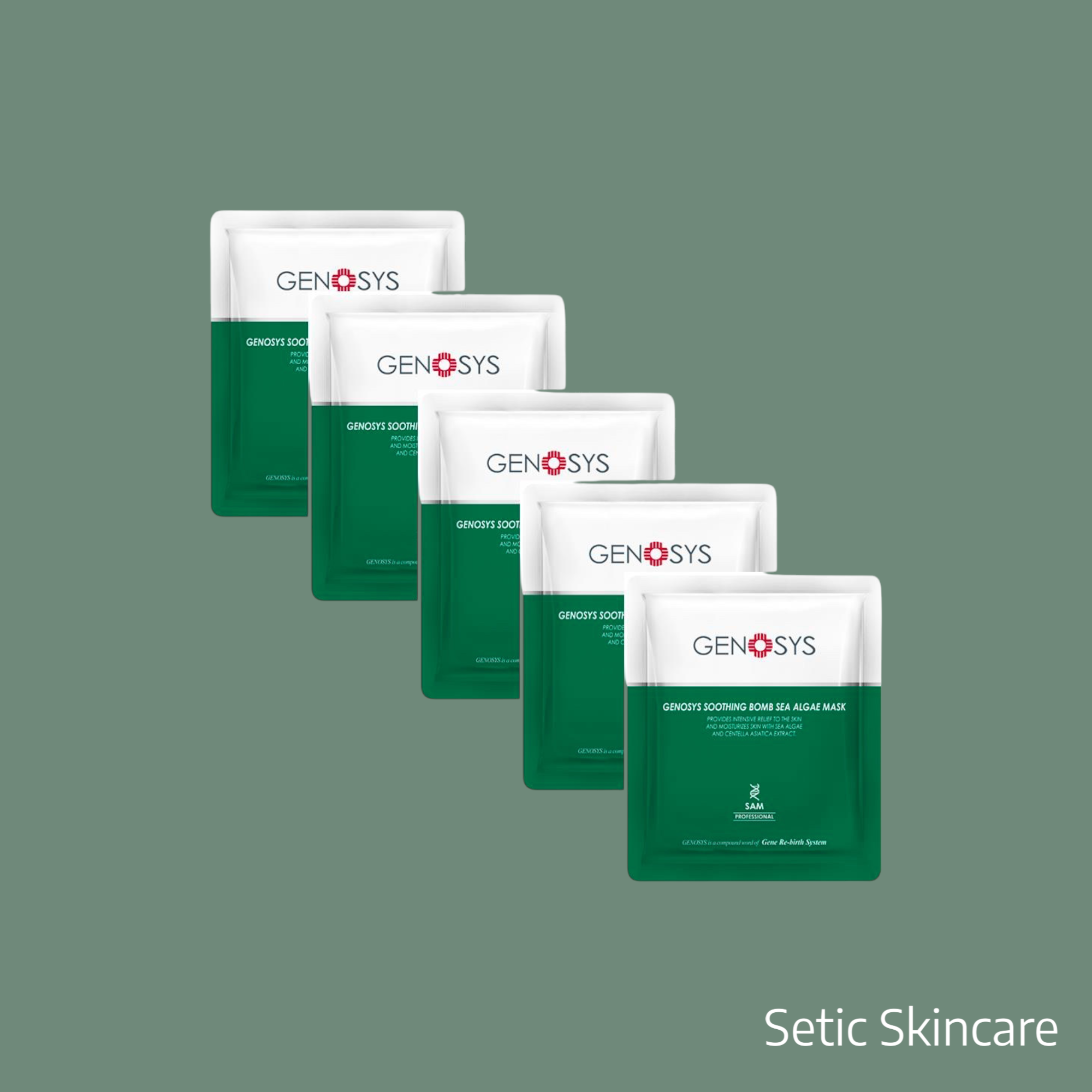 GENOSYS SOOTHING BOMB SEA ALGAE MASK 3 - PACK