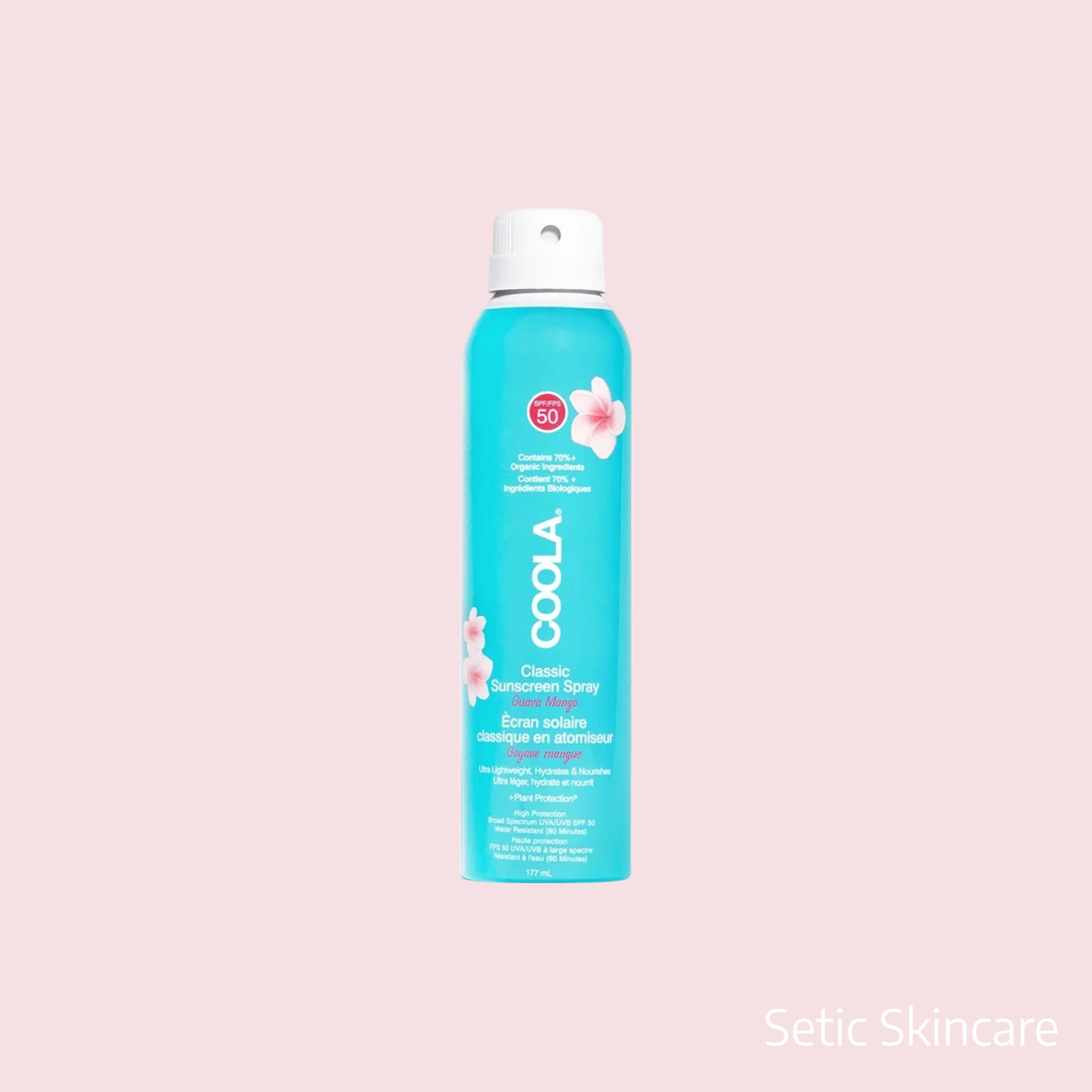 COOLA Classic Body Spray SPF 50 - Guava Mango