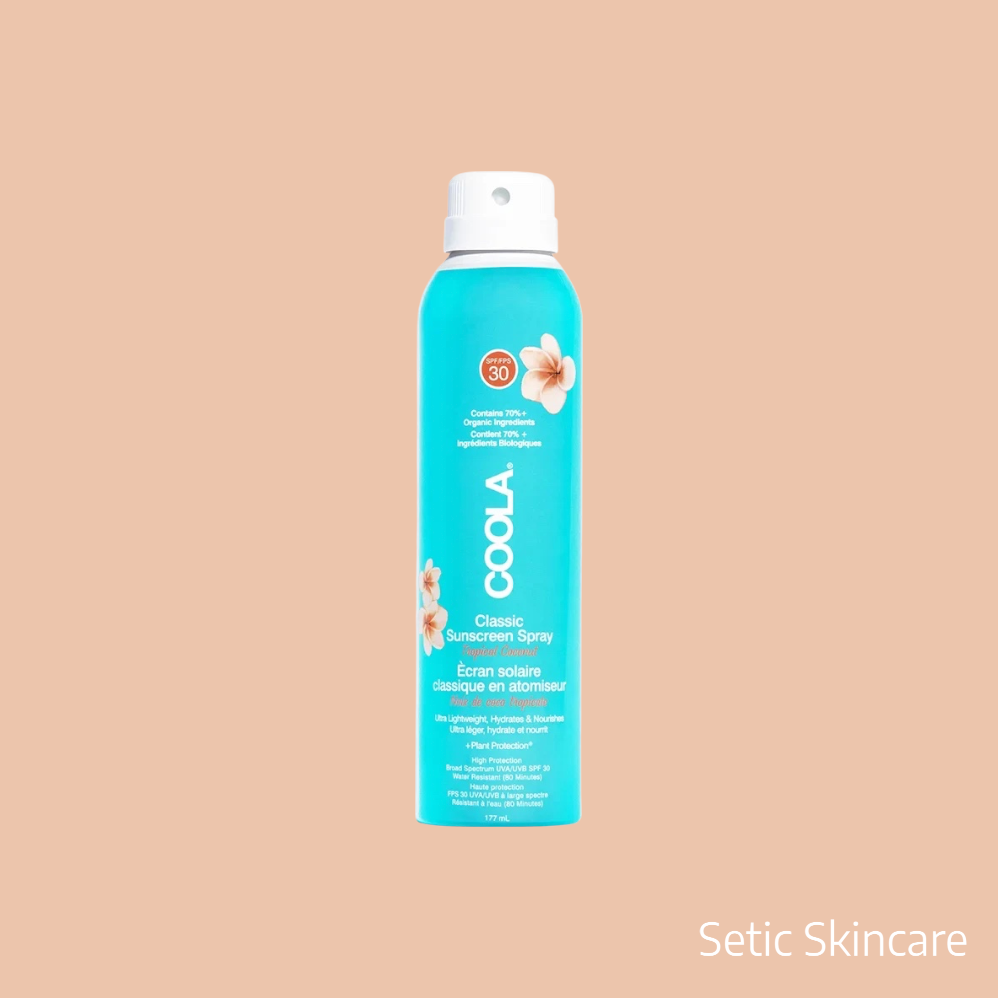 COOLA Classic Body Spray SPF 50 - Tropical Coconut