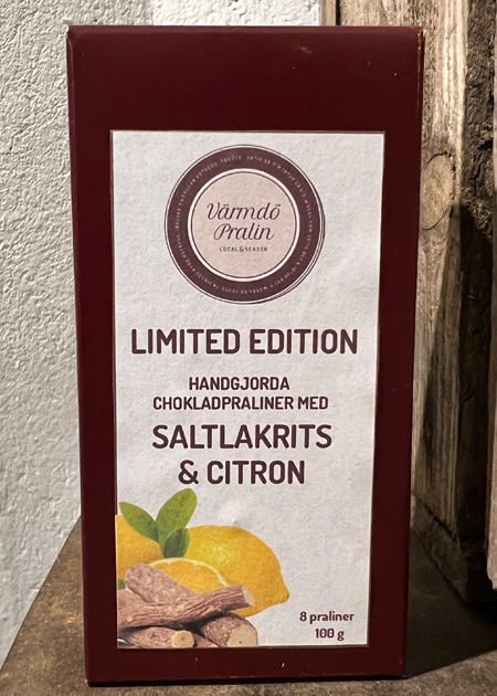 LIMITED EDITION: Chokladpraliner saltlakrits/citron