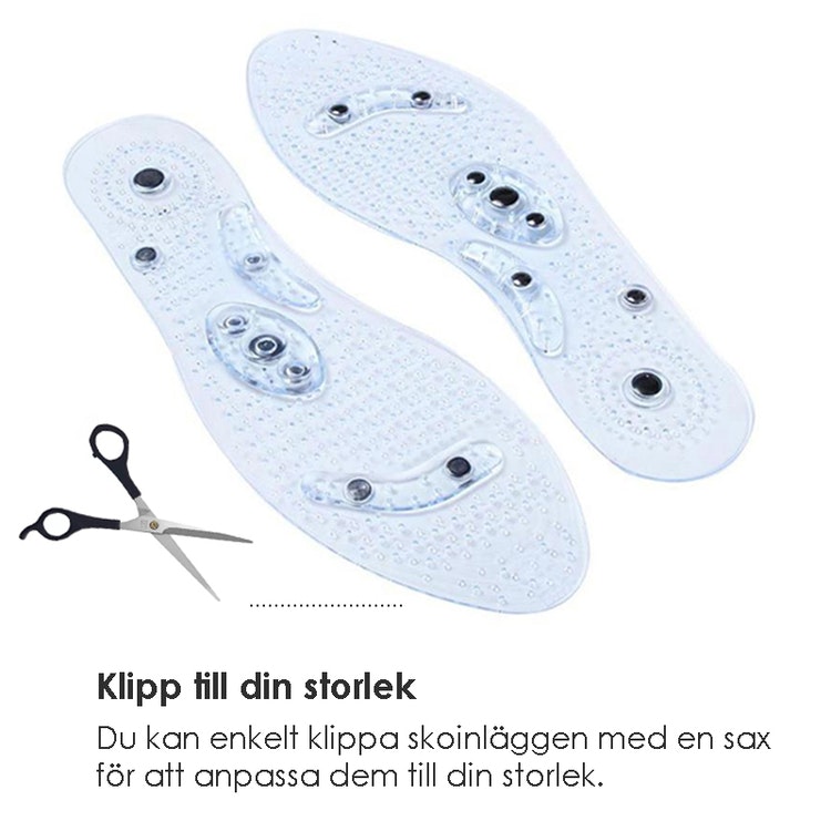 Magnetiska skoinlägg - Beställ för 99 kronor - Fotbutiken.se