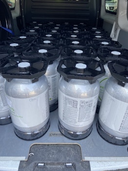 30 liter med Skipils Inkl lån av tappelinje