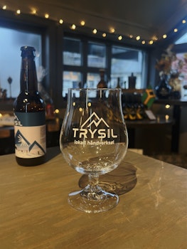 Ølglass Trysil Bryggeri 6 stk, 0,4l