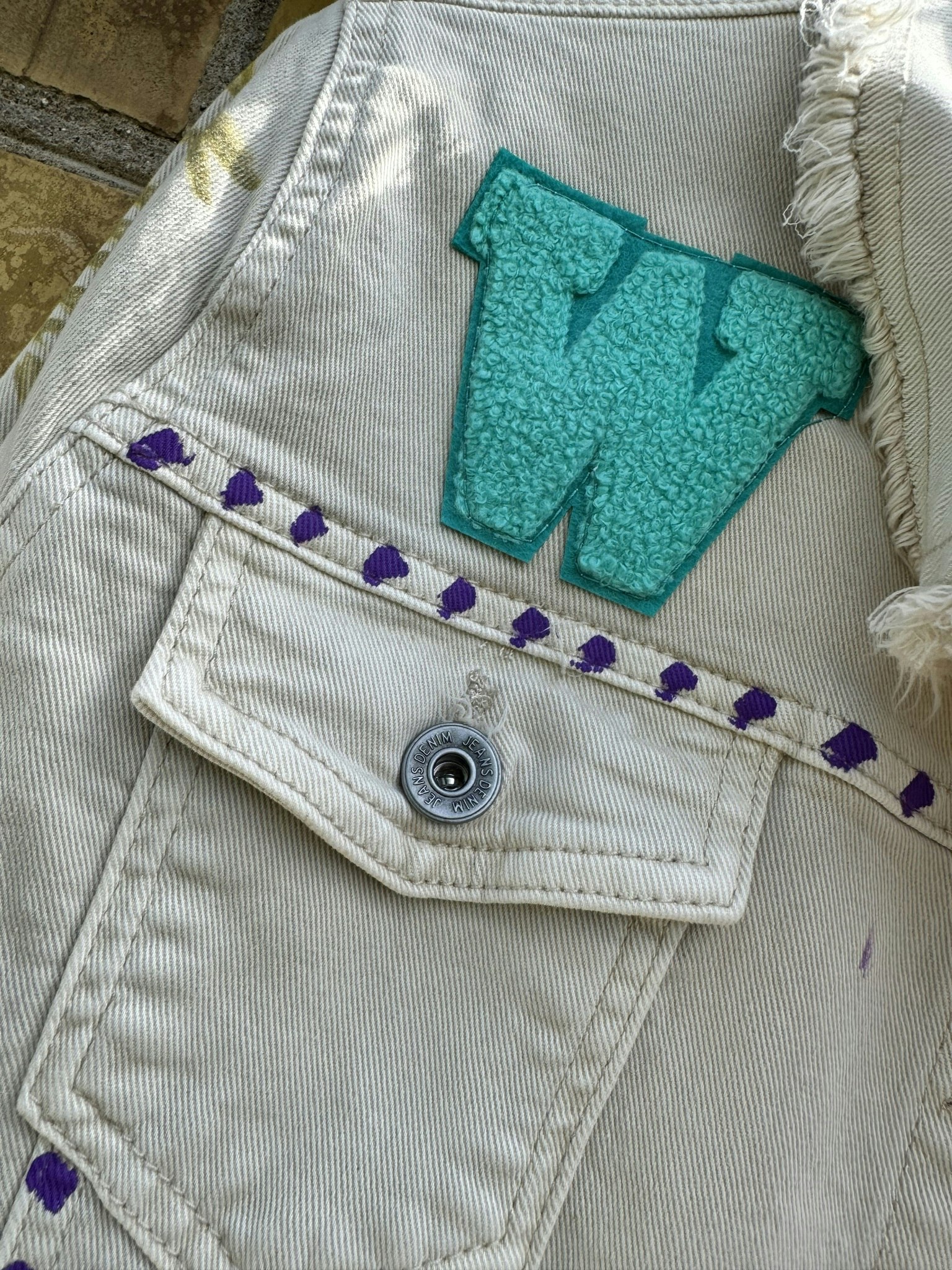 JEANS JACKET ”WOMENPOWER”