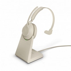 JABRA EVOLVE2 65, UC MONO STAND BEIGE