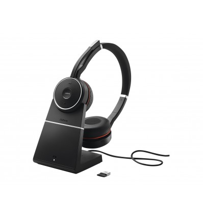 JABRA EVOLVE 75 UC STEREO INCL. CHARGE STAND & LINK 370