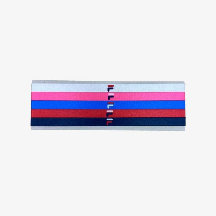 Färgglada svettpannband, 5-pack från FILA