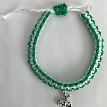 Hammarby armband med padel berlock