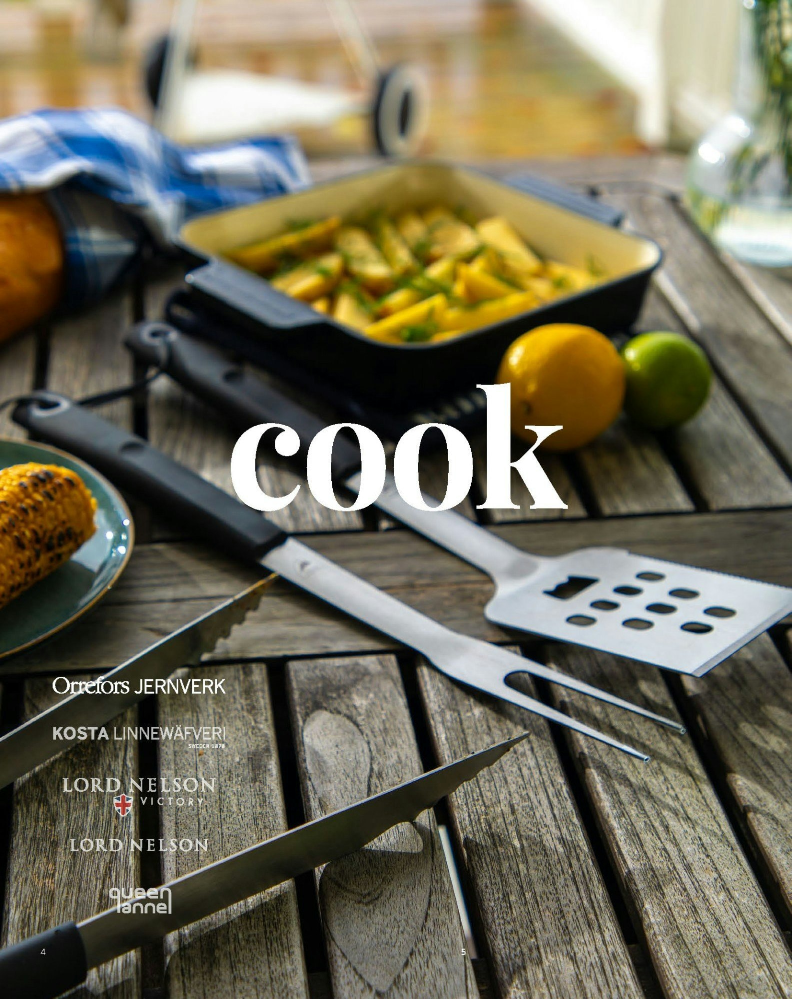 Cook - Grytor & stekpannor, ugnsformar, knivar & skärbrädor, köksredskap, kökslinne, dryckeskylare - Lindströms Reklam och Profil