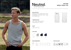 Neutral Men´s Tank Top