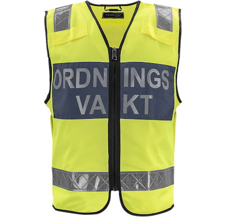 Texstar Ordningsvakt Reflexväst - Unisex - OV05