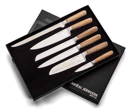 Orrefors Jernverk Acacia Knivset 6-pack - 410988
