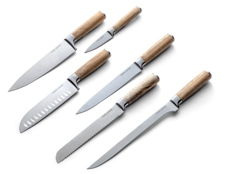 Orrefors Jernverk Acacia Knivset 6-pack - 410988