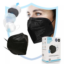 Filtering Half Mask FFP2 NR (Pack of 10) - Helkartong 45 askar = 450st