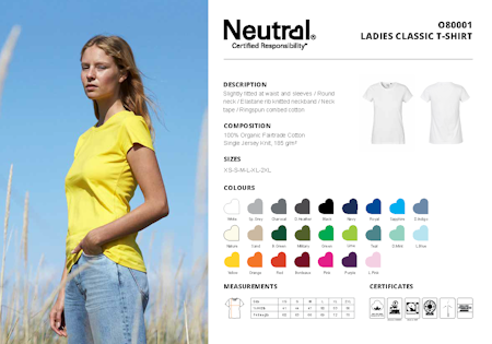 Neutral Ladies´ Classic T-Shirt