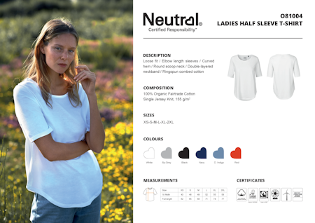 Neutral Ladies´ Half Sleeve T-Shirt