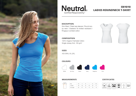 Neutral Ladies´ Roundneck T-Shirt