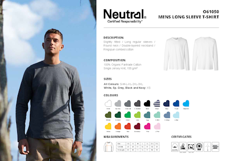Neutral Men´s Long Sleeve T-Shirt