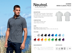 Neutral Men´s Classic Polo