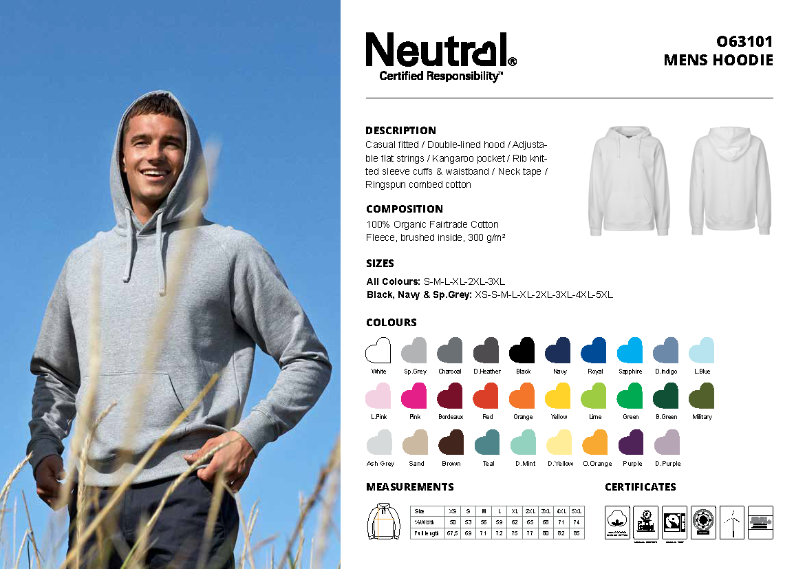 Neutral Men´s Hoodie