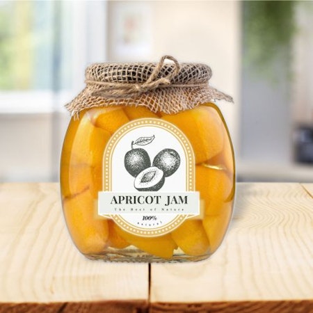 Paper Jar Labels – 2500 Pcs