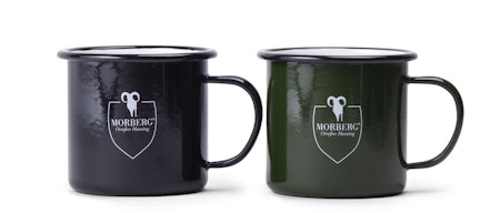 Morberg Orrefors Hunting Emaljerad Metallmugg - 411160