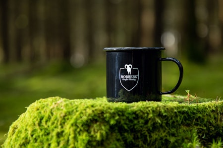 Morberg Orrefors Hunting Emaljerad Metallmugg - 411160