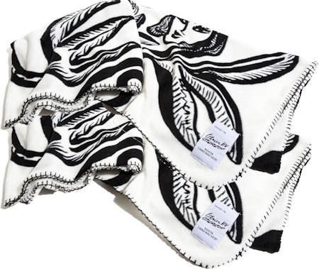Kosta Linnewäfveri Fleecepläd Paradise 2-pack - 410592