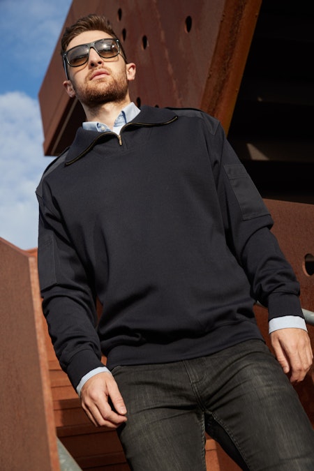 CC55 Oslo Nato Pullover 1/4 Zip w. lining - 50222