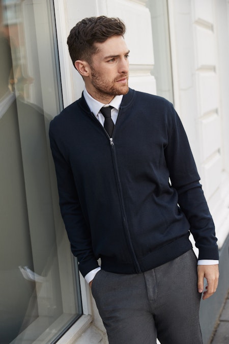 CC55 Stockholm Men's Cardigan Bomber - 50157