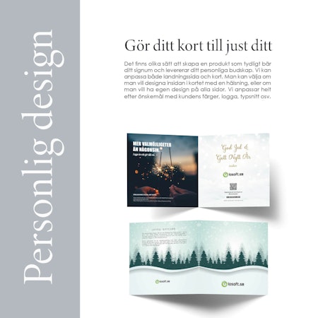 Joyful Giftcard - Personligt kort