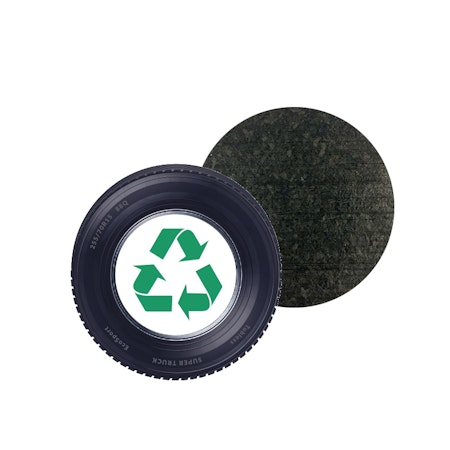 Mousepad ECO Recycled tires