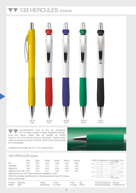 Hercules Chrome - 133