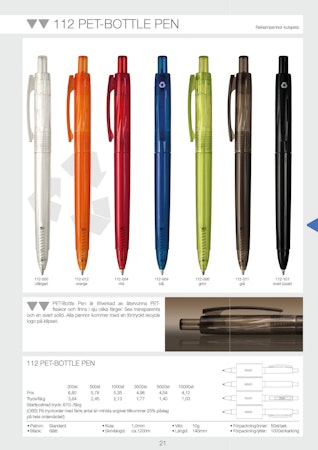 Pet Bottle Pen - 112