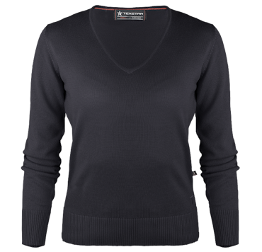 Texstar PULLOVER V-RINGAD (50/50) - Women - PW04