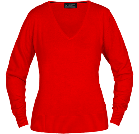 Texstar PULLOVER V-RINGAD (50/50) - Women - PW04