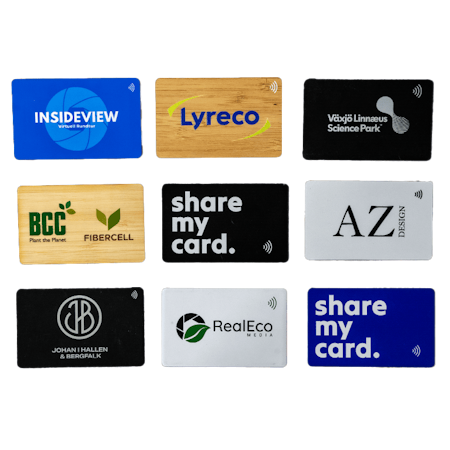 Digitala Visitkort - Share my Card